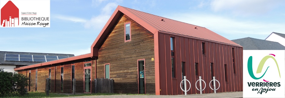 Bibliothèque Maison rouge Verrières en Anjou 